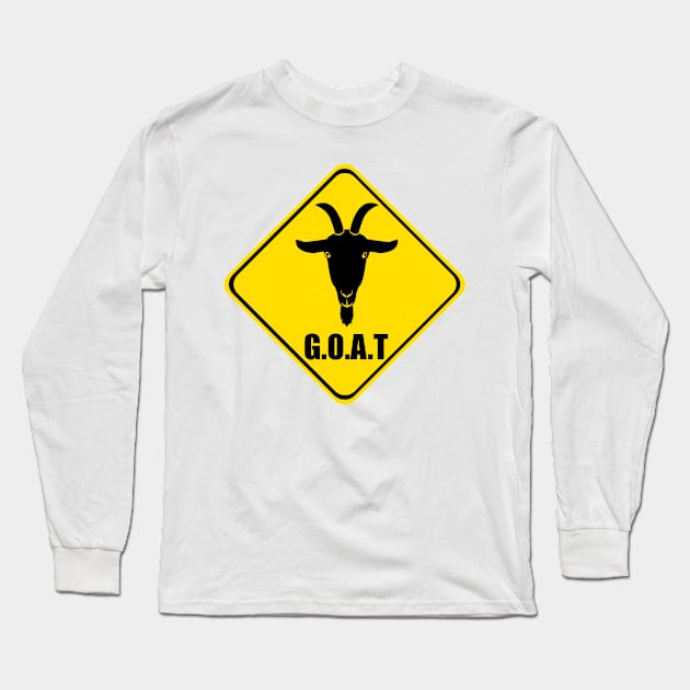 G.O.A.T V3 Long Sleeve T-Shirt by DanielCostaart